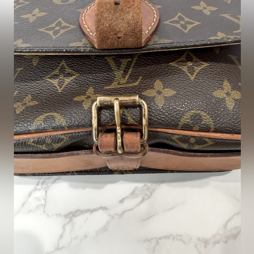 Louis Vuitton Cartouchière MM Crossbody Bag – Vintage Monogram 1982 + COA - Picture 5 of 16